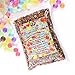 AINOLWAY 8oz Water Gel Beads Rainbow Mix Jelly Crystal Balls for Kids Tactile Toy and Planting Flowers DÃcor