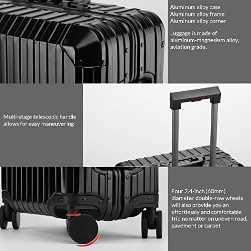 sindermore aluminum luggage
