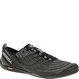 Merrell Men's Vapor Glove 2 Trail Running Shoe, Black/Castle Rock, 10.5 M US