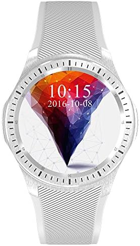 LESHINE Bluetooth 4.0 1.39 inches SIM Card Smart Android Smartwatch (White)