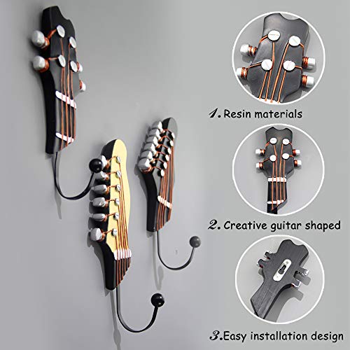 Guitar Shaped Decorative Hooks - Image 6
