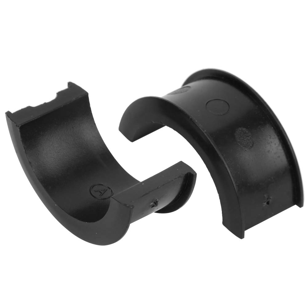 10Pcs Bike Handlebar Shim Adapter, Bike Cycling Handlebar Accessory for 31.8mm to 25.4mm Phone Bracket Water Bottle Holder Convert Gasket(A)