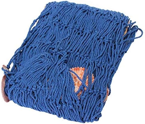 WSS - Nautical Fishing net decoration Mediterranean style Shellfish nets Wall ornaments In Children's room, Home Bar