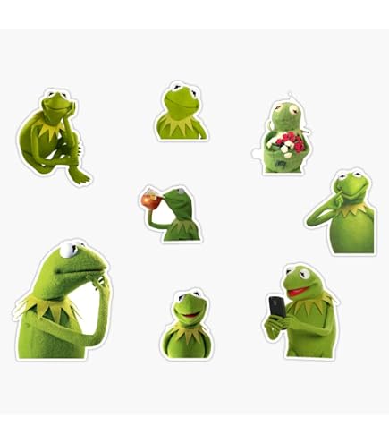 Kermit The Frog Meme Vinyl Bumper Sticker / Decal - 5 Inch, Waterproof & UV Resistant - View #8
