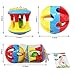 ULAKY 2pcs Baby Newborn Grasp Toy Jingle Rattle Rolling Ball Ring Hand Bell Gift