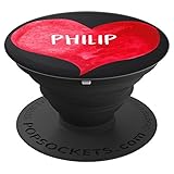 PopSockets: PHILIP- I Love Heart Philip