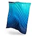 Rumpl The Original Printed Puffy | Outdoor Down Camping Blanket for Traveling, Picnics, Beach Trips, Concerts | Ocean Fade, Throwthumb 2
