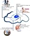 3 Pair Gel Heel Cups Plantar Fasciitis Inserts - Silicone Gel Heel Pads for Heel Pain, Bone Spur & Achilles Pain, Gel Heel Cushions and Cups, Pad & Shock Absorbing Support (Blue, Large)