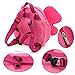 Hipiwe Butterfly Baby Walking Safety Backpack Anti-Lost Mini Bag Toddler Child Strap Backpack with Safety Leash (Pink) (Pink)
