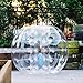 Popsport Inflatable Bumper Ball Set 5FT Bubble Soccer Ball Suit 2 Pack 0.8mm Eco-Friendly PVC Zorb Ball Human Hamster Ball for Adults and Kids (5FT 2Pcs)
