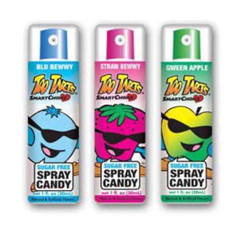 Too Tarts Sweet and Sour Blast Candy Spray Bottles 24 Count in Kenya