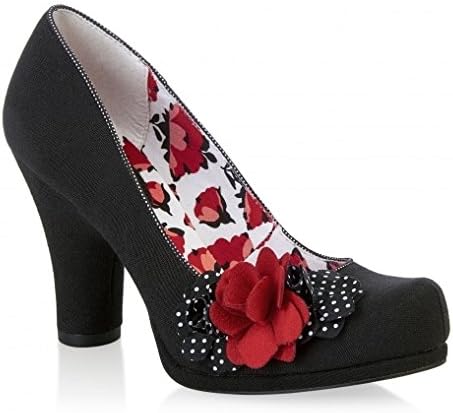 Ruby Shoo Eva - Black Spots (Multi) Womens Heels 5 UK