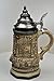 Beer Stein by King Deutschland (Germany) Famous Landmarks CoA Beer Mug Rustic 0.4l Limited Edition