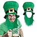 Rhode Island Novelty ST. PATRICK'S DAY TOP HAT/BEARD