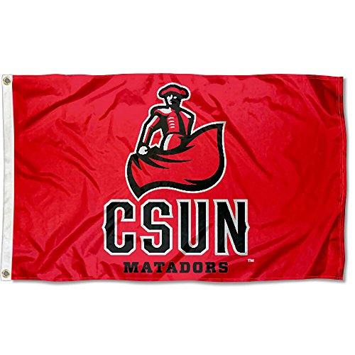 College Flags and Banners Co. Cal State Northridge Matadors CSUN Logo Flag