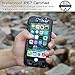 Temdan iPhone 8/7/6s/6 Waterproof Battery Case QI Wireless Charging Compatible. 3000mAh Charger Case with Screen Protector Power Case Extended Battery Charging Case for iPhone 8/7/6s/6 (4.7inch)