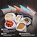 Reusable Silicone Food Storage Bags with Mesh Produce Bags (10-pack) Eco Friendly Food Storage Meal Prep | Freezer Containers Airtight Lunch Bags preserving cooking Kitchen Saver