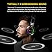 ABKONCORE B780 7.1, Bass Vibration, Gaming Headset for Gaming PC, Gaming Laptop, USB Headset, Noise Cancelling Comfortable Earmuffs Headphones with Flexible Microphone, LED Light, On Ear Controllerthumb 2
