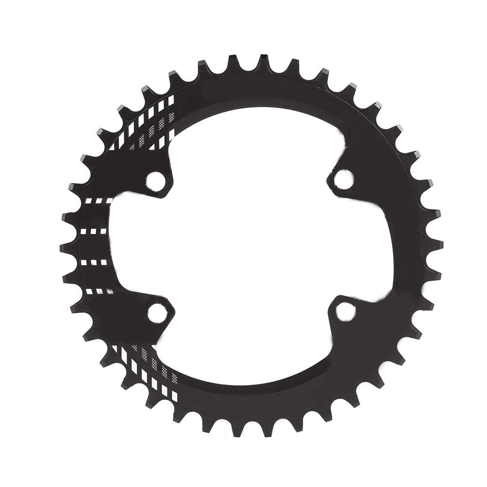 VGEBY Bike Chainring, Aluminum Alloy Narrow Wide Single Chain Ring for M6000 M7000 M8000(Black 38T) Bicycles And Spare Parts Ride