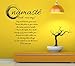Kreative Decals Vinyl Wall Decal Sticker Bedroom Namaste Buddha Lotus Quote I Honor You Soul R1541