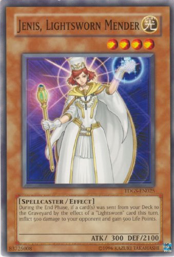 Yu-Gi-Oh! - Jenis, Lightsworn Mender (TDGS-EN025) - The Duelist Genesis - Unlimited Edition - Common
