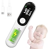 Rechargeable Non-Contact Forehead Thermometer for Adults and Kids, Medical Digital Touchless with Fast Reading​