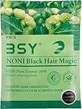 BSY NONI ORIGINAL Black Hair Magic - Hair Dye Shampoo 20ml Sachet-PACK OF 2's