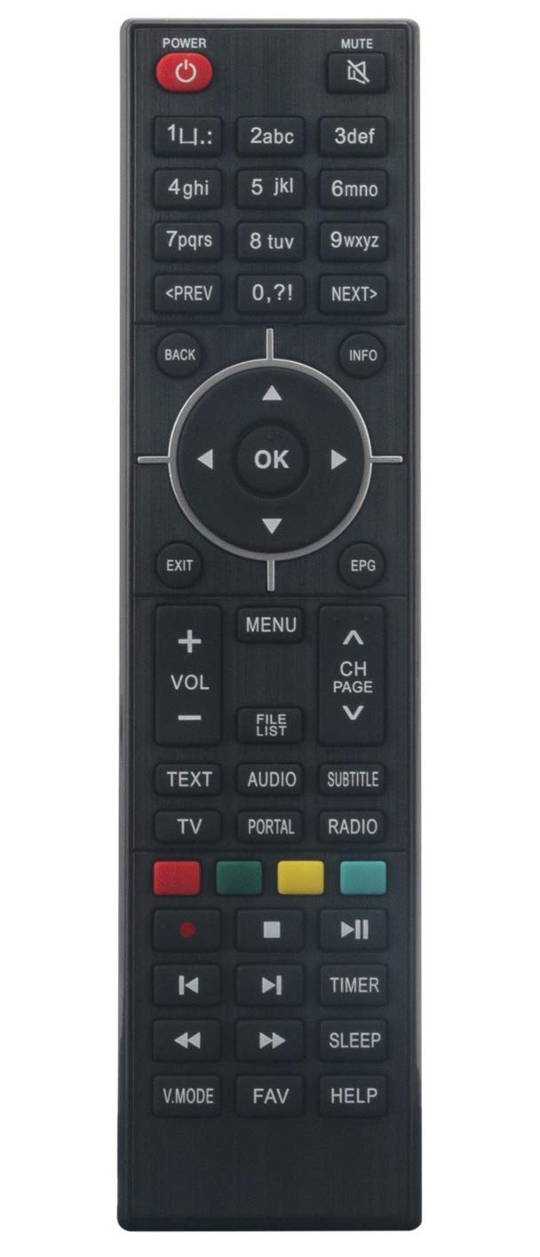 ALLIMITY Remote Control Replace for Zgemma Star Satellite Receiver H11S H8.2H H9.2H H7 H.7C H.2H H2H H3.2TC H32TC H4 H5 H5.2S H52S H5.2TC H95 H9S H.S HS H52TC H.2S H2S H7C H.7S H7S H9.2S