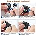 NO1seller Top Fitbit Versa Bands for Women Men Small Large, Soft Silicone Sport Strap Replacement with Ventilation Holes for Fitbit Versa Fitness Smart Watch (Black/Gray, Large:6.7-8.9