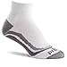 Prince Women's Short Quarter Performance Athletic Socks for Running, Tennis, and Casual Use (Pack of 6) - White, Women's Shoe Size 6-10