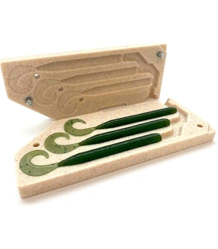 6" Straight Tail Worm Mold – Lure Molds