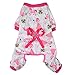 Pet Dog Clothes Pajamas Coat Jumpsuit,3color 4 sizes