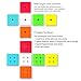 Roxenda Speed Cube Bundle, Magic Cube Set of 2x2x2 3x3x3 4x4x4 5x5x5 Stickerless Speed Puzzle Cube with Gift Box, Secret Tutorial for Speed Cubes