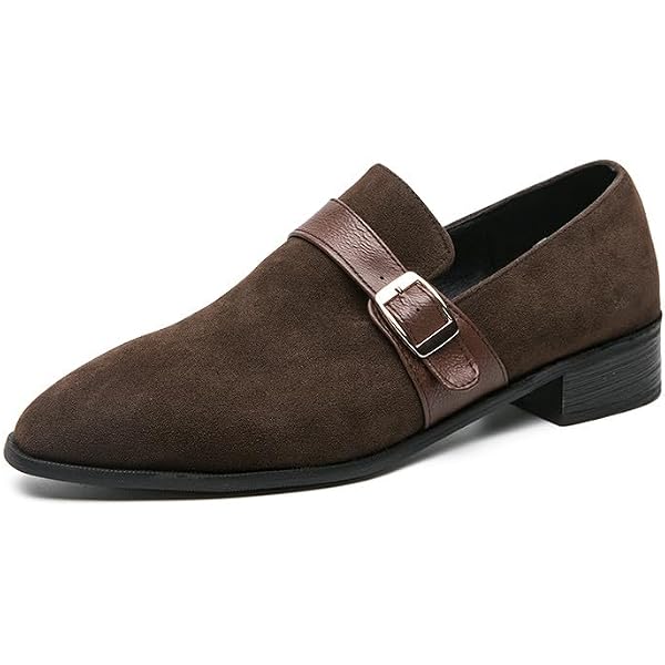 thumbnail image 2 of FERUCCI Brown Custom-Made Leather Tassel Loafers - Men's Dress Shoes, Medium Width 2 of 4