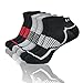 LITERRA Men’s 6 Pack Running Athletic Cushion Low Cut Socks Performance No Show Sport Sock
