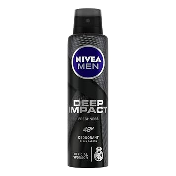 NIVEA Men Deodorant, Deep Impact Freshness, 150ml