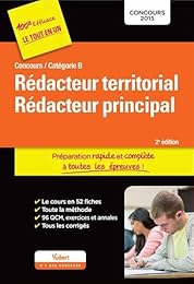 Rédacteur territorial, rédacteur principal
