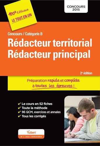 Rédacteur territorial, rédacteur principal