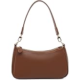 feujury Shoulder Bag for women Crossbody Bags Retro Classic Small Hobo Purse Clutch Tote Handbags with Zipper Closure
