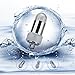 Jofan 24pcs Warm White Mini Lights Paper Lantern Lights LED Balloon Lights for Floral Party Wedding Decoration (Waterproof and Submersible)