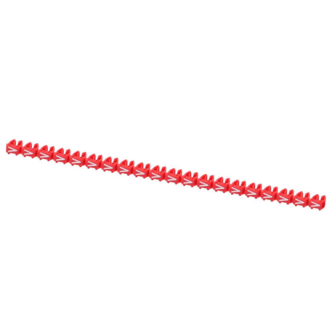 Aexit 20 Pcs Letters V Network Cable Labels Markers Red for 4.0-6.0mm Dia Cable (7427e26799cb3022e334fb1e6723a098)