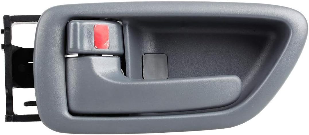 AUTEX Gray Interior Front/Rear Left Door Handle Driver Side Compatible with Sequoia 2001-2007 Replacement for Tundra 2004-2006 81259 TO1352156 TO-1352156 692060C030B1