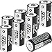 Rechargeable CR123A Batteries Rechargeable Arlo Batteries RCR123A 750mAh 3.7V Tinyfish Rechargeable for Arlo (VMC3030/3200/3330/3430/3530) Security Cameras (8PCS Batteries Only)