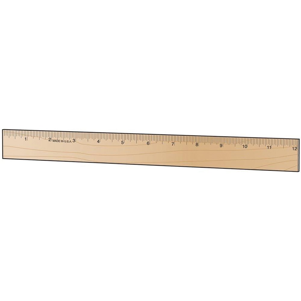 Darice 12Inch by 1Inch Wood Ruler Amazon.in Home & Kitchen