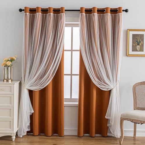 Anytime Double Layer Blackout Curtains