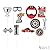 Race Car Photo Stick Props - 14 pcs