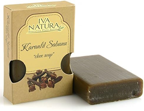 %100 Natural Handmade Soap Bar by Iva Natura - Premium quality - 100 g (Clove)