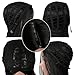 Fani Black Wig Long Straight Middle Part Synthetic Hair Wig Costume Fascinating Women Wig with Free Wig Cap (Black)
