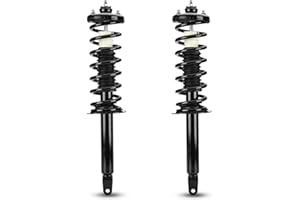 ILONPA Rear Struts Shocks w/Coil Springs for Honda Accord 2.4L 3.5L 2008 2009 2010 2011 2012, Strut Shock Absorbers Assembly Kit Replace for 172563 15180