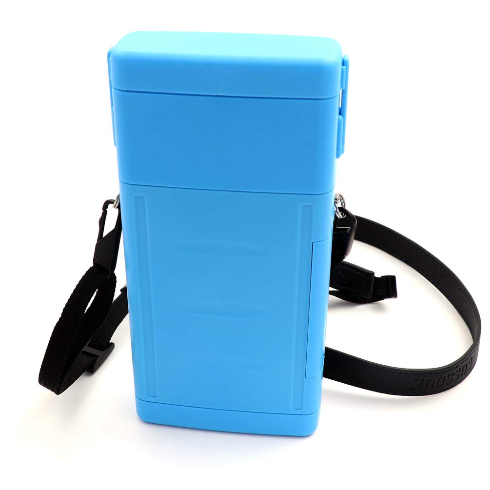 CUESOUL ANTIE Hard Dart Case Blue, Holds 6 Steel/Soft Tip Darts & Extra Tips, Shafts & Flights, Durable Use — image 1